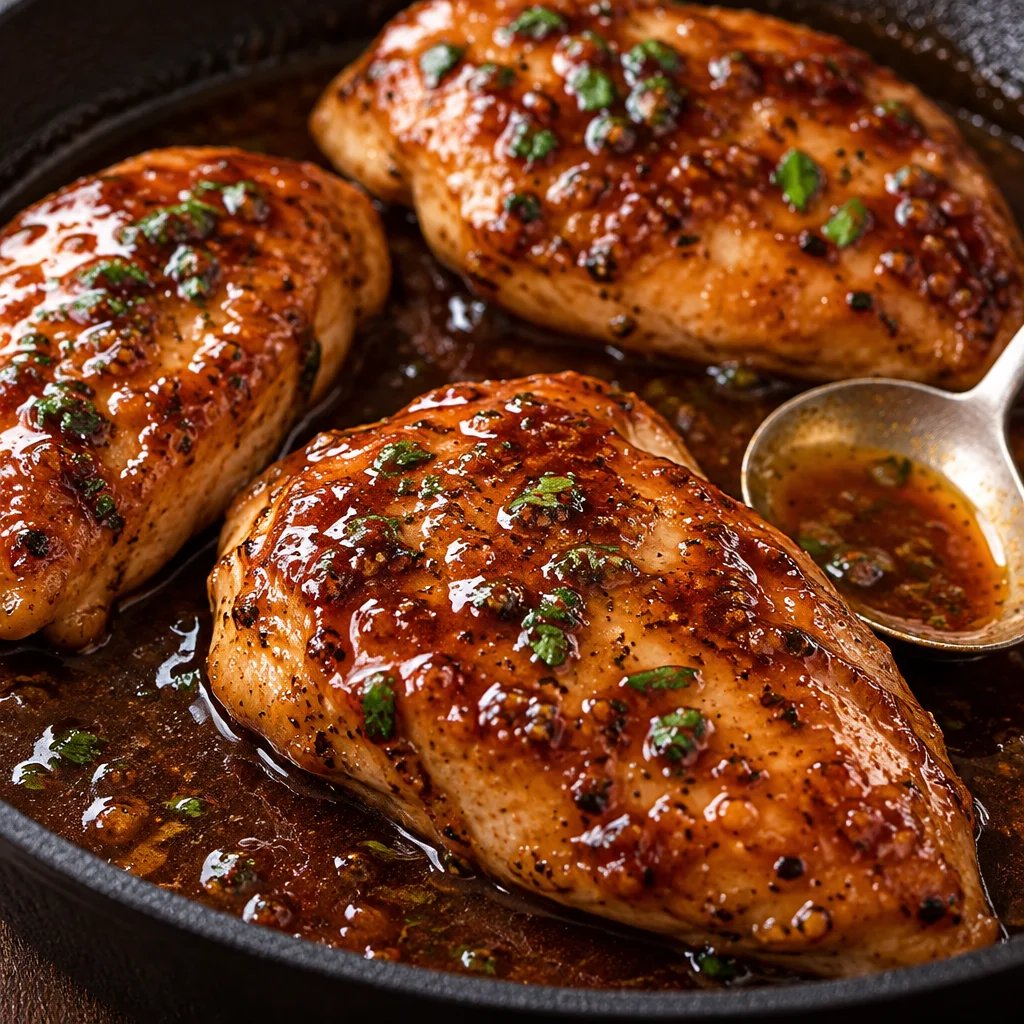 Savory Honey Garlic Chicken in 30 Minute