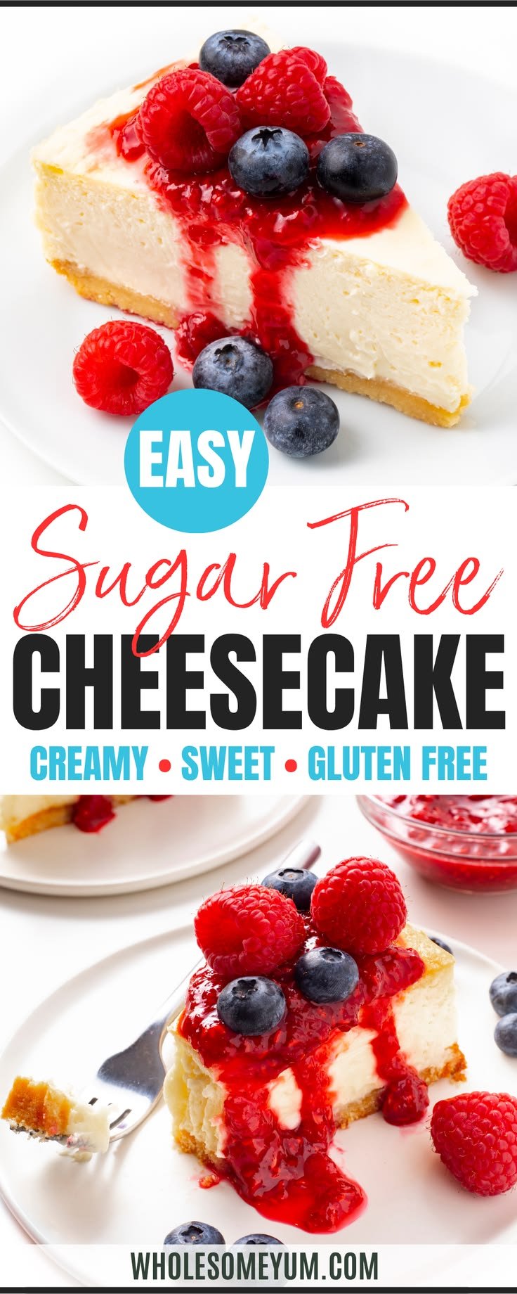 Keto Cheesecake (Sugar Free)