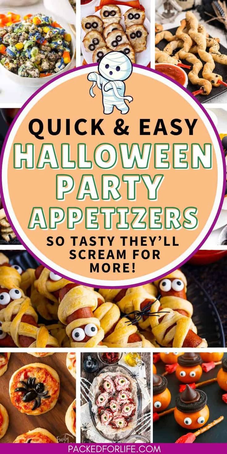 21+ Wickedly Easy Halloween Finger Foods to Thrill Your Party Guests