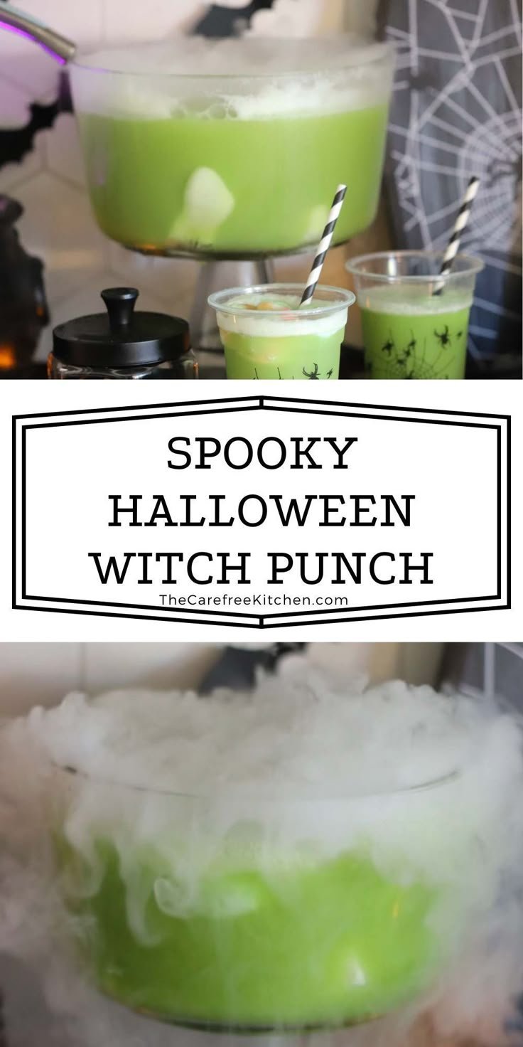 Easy Halloween Witch Punch