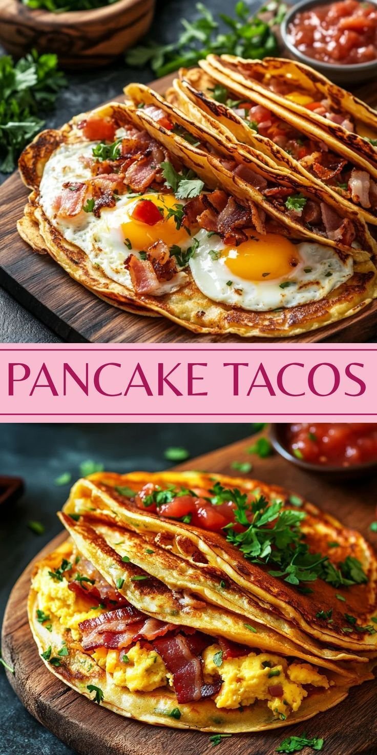 Savory Pancake Tacos