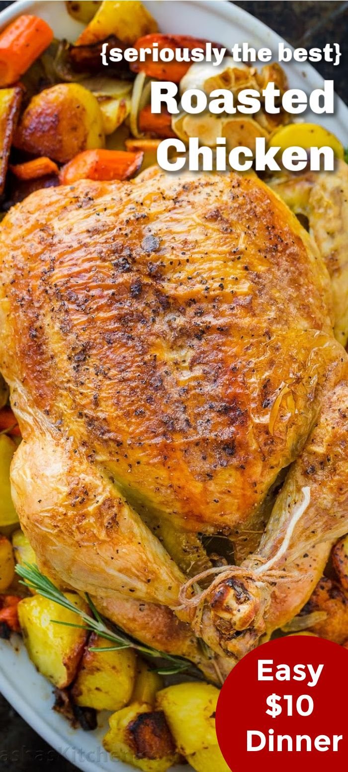 Tender and Juicy Roasted Chicken