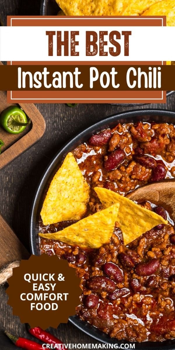 The Best Instant Pot Chili