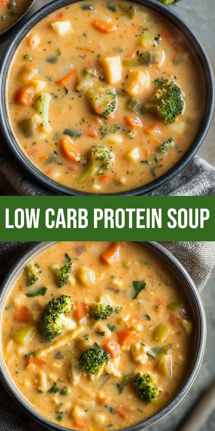Simple Soup Recipe That Keeps Carbs And Protein Low