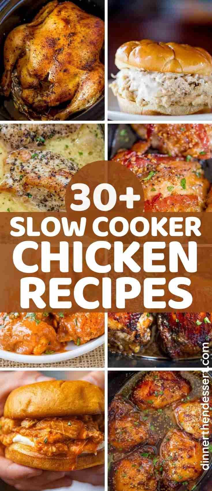 Delicious and Easy Crockpot Chicken Recipes Collection | Poultry recipes crock pot, Slower cooker chicken recipes crock pots, Slow cooker meals