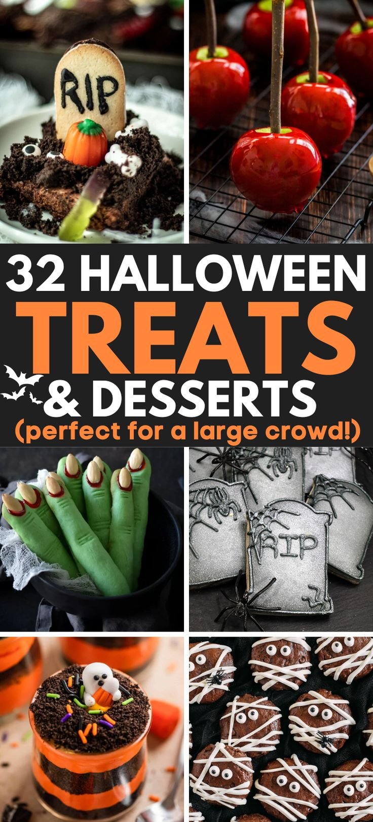 32 Hauntingly-Good Halloween Treats for a Halloween Party