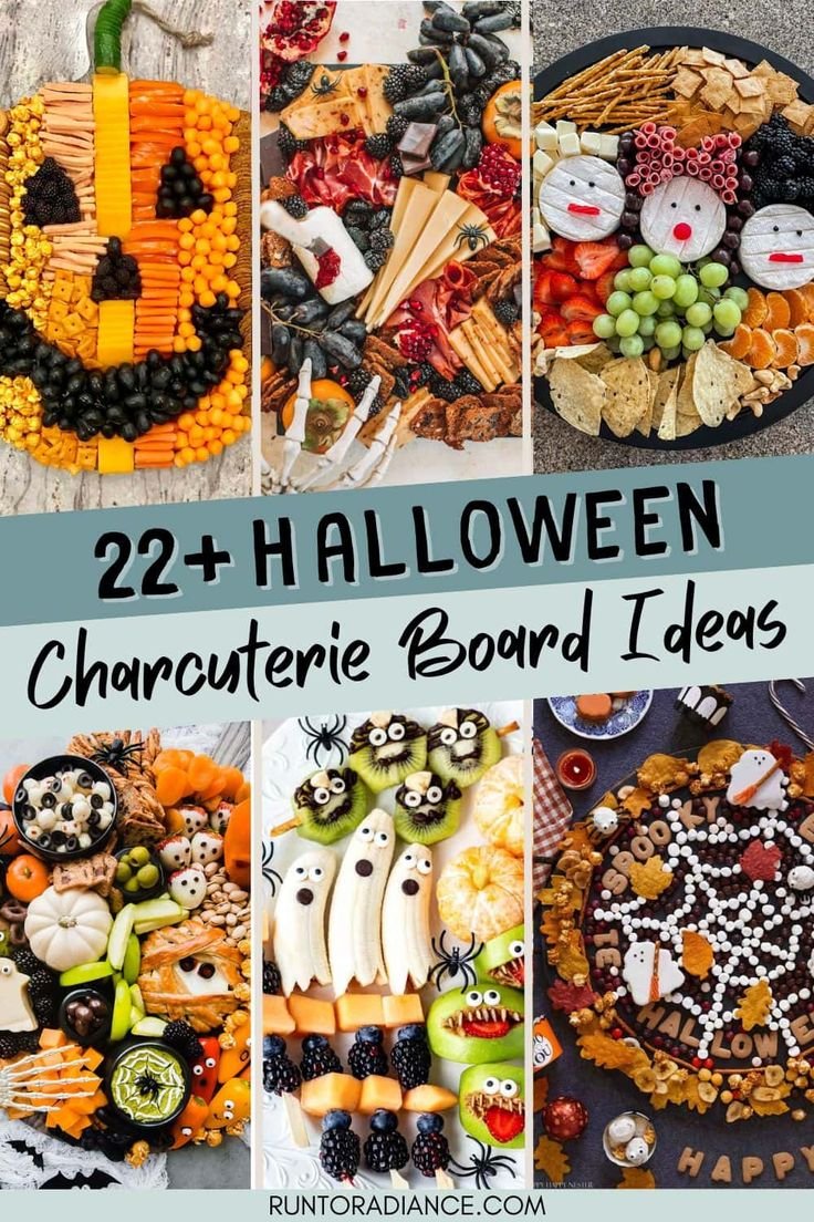 22+ Spooky Cute Halloween Charcuterie Board Ideas