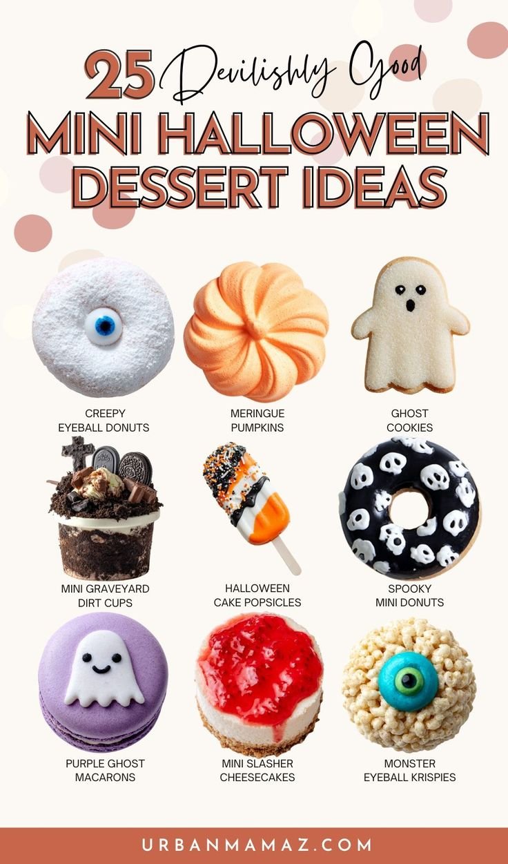 25 Mini Halloween Desserts That’ll Creep Out Your Guests