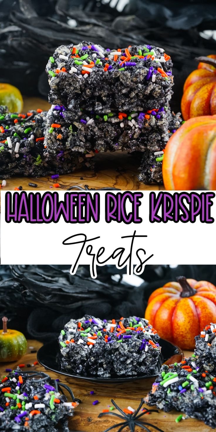 Halloween Rice Krispie Treats