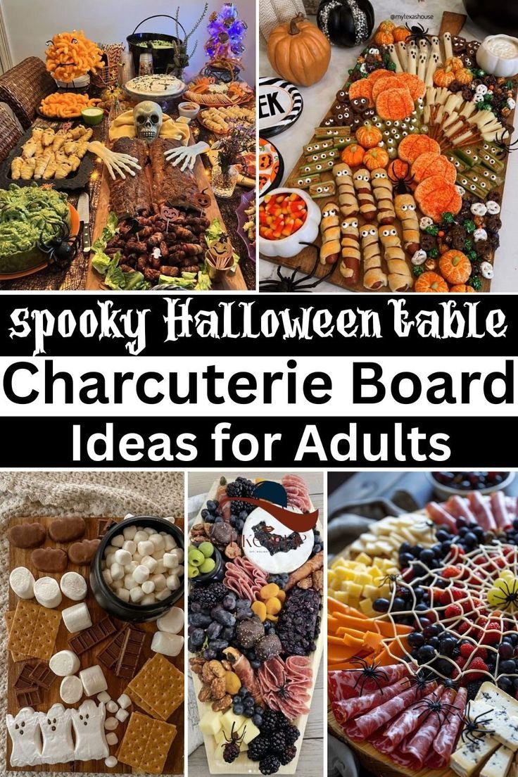 30 Halloween Charcuterie Board Ideas For Adults » Hike N Dip