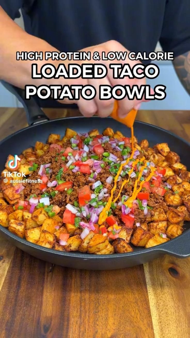 Smoky Beef and Potato Tacos