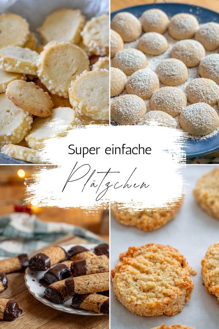 Einfache Plätzchen – schnell gebacken & super lecker
