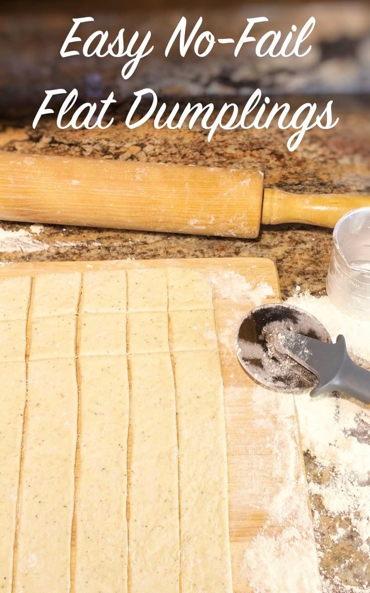 Easy No-Fail Flat Dumplings - My Country Table