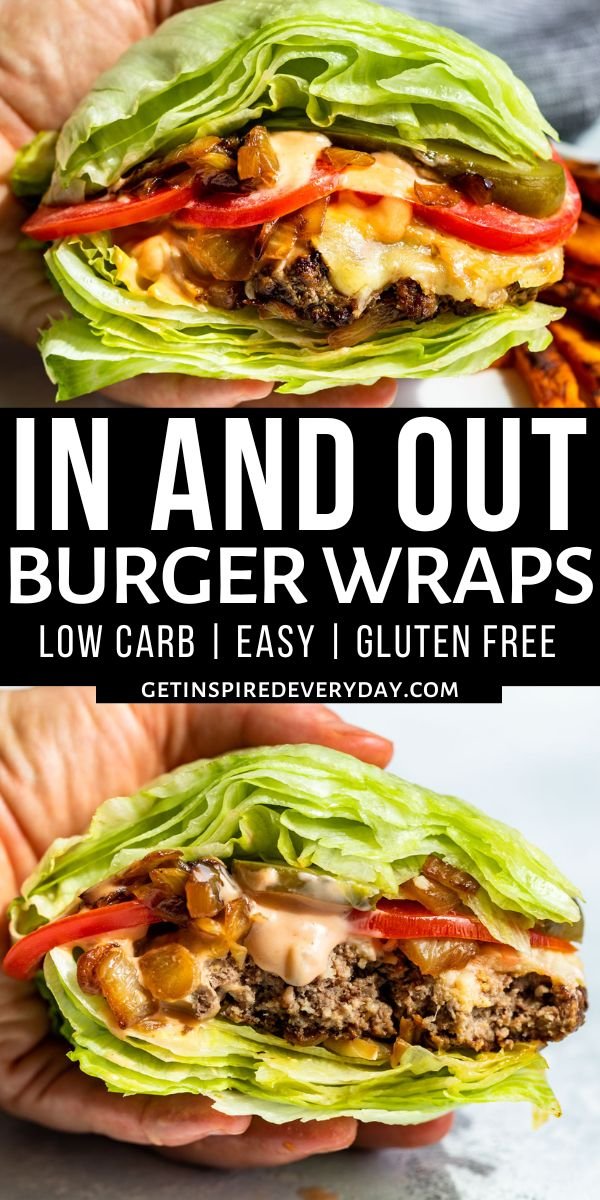 In and Out Burger Lettuce Wraps