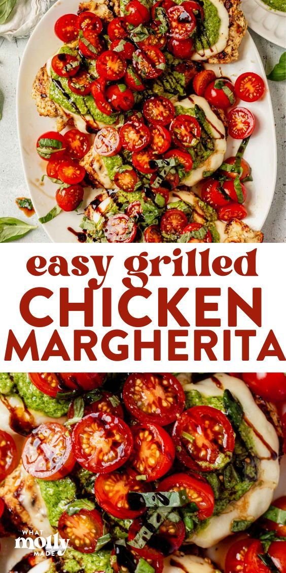 Grilled Chicken Margherita