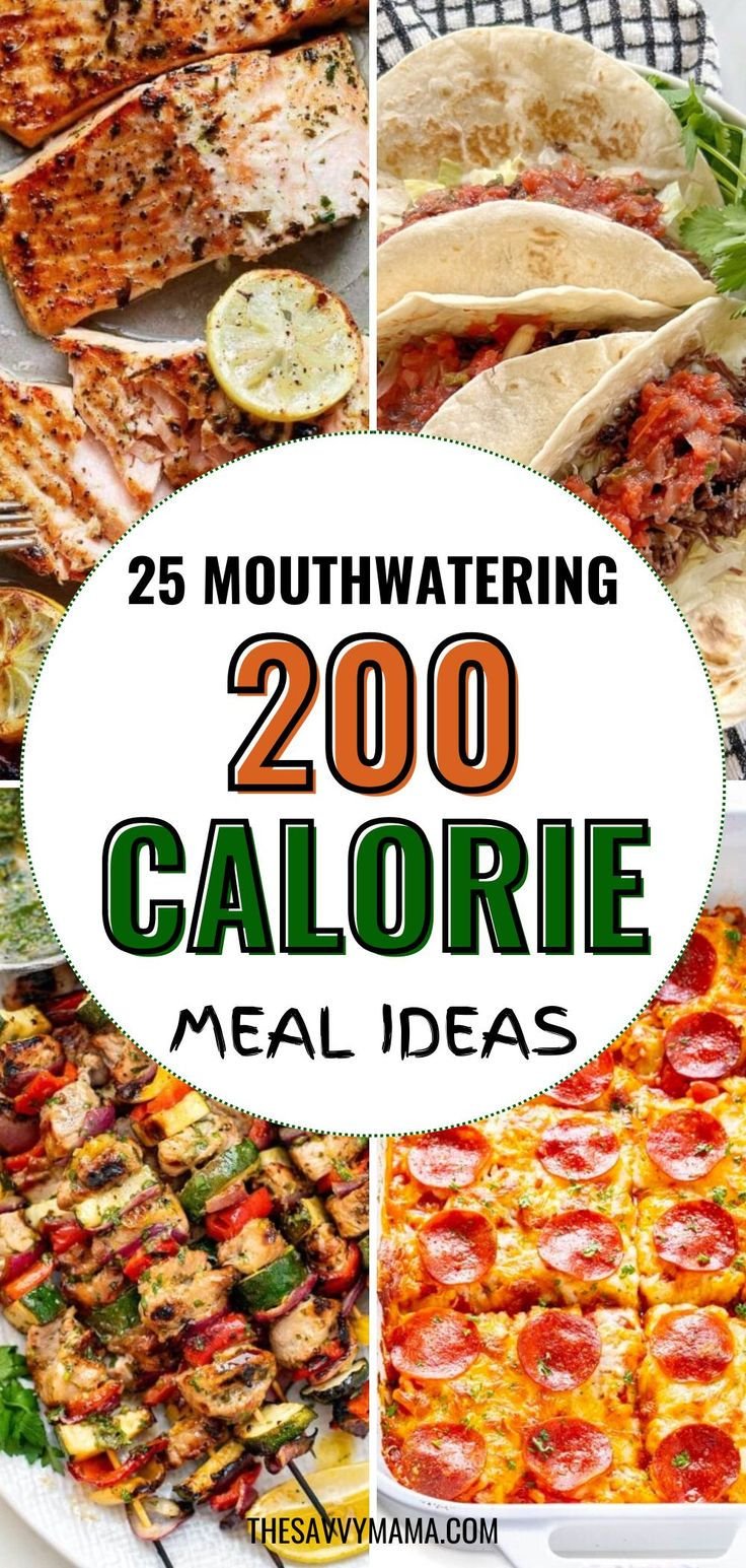 25 Mouth-Watering 200 Calorie Meal Ideas