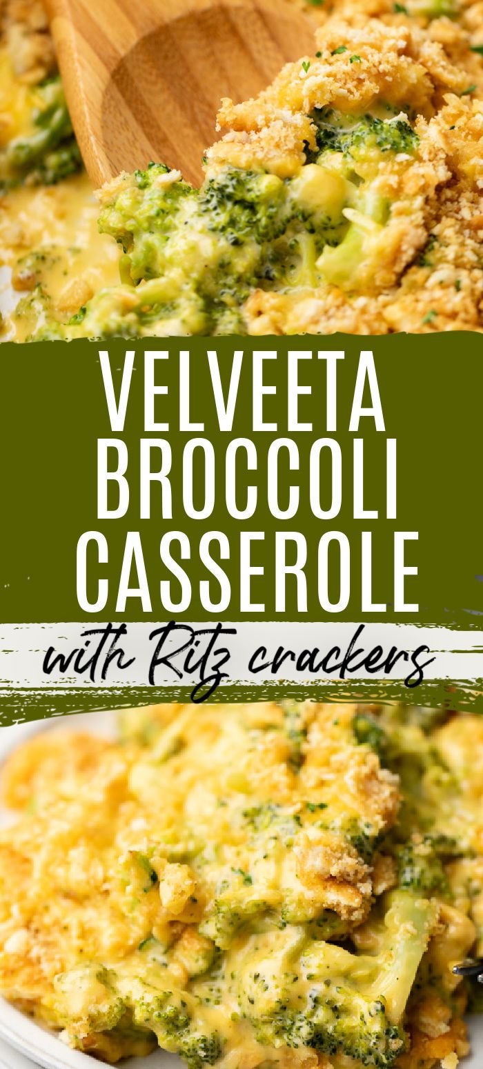 Broccoli Casserole Recipe with Ritz Crackers