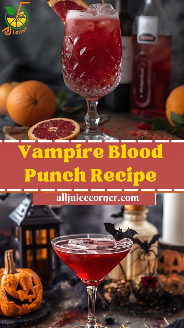 Vampire Blood Punch Recipe That’ll Haunt Your Halloween!