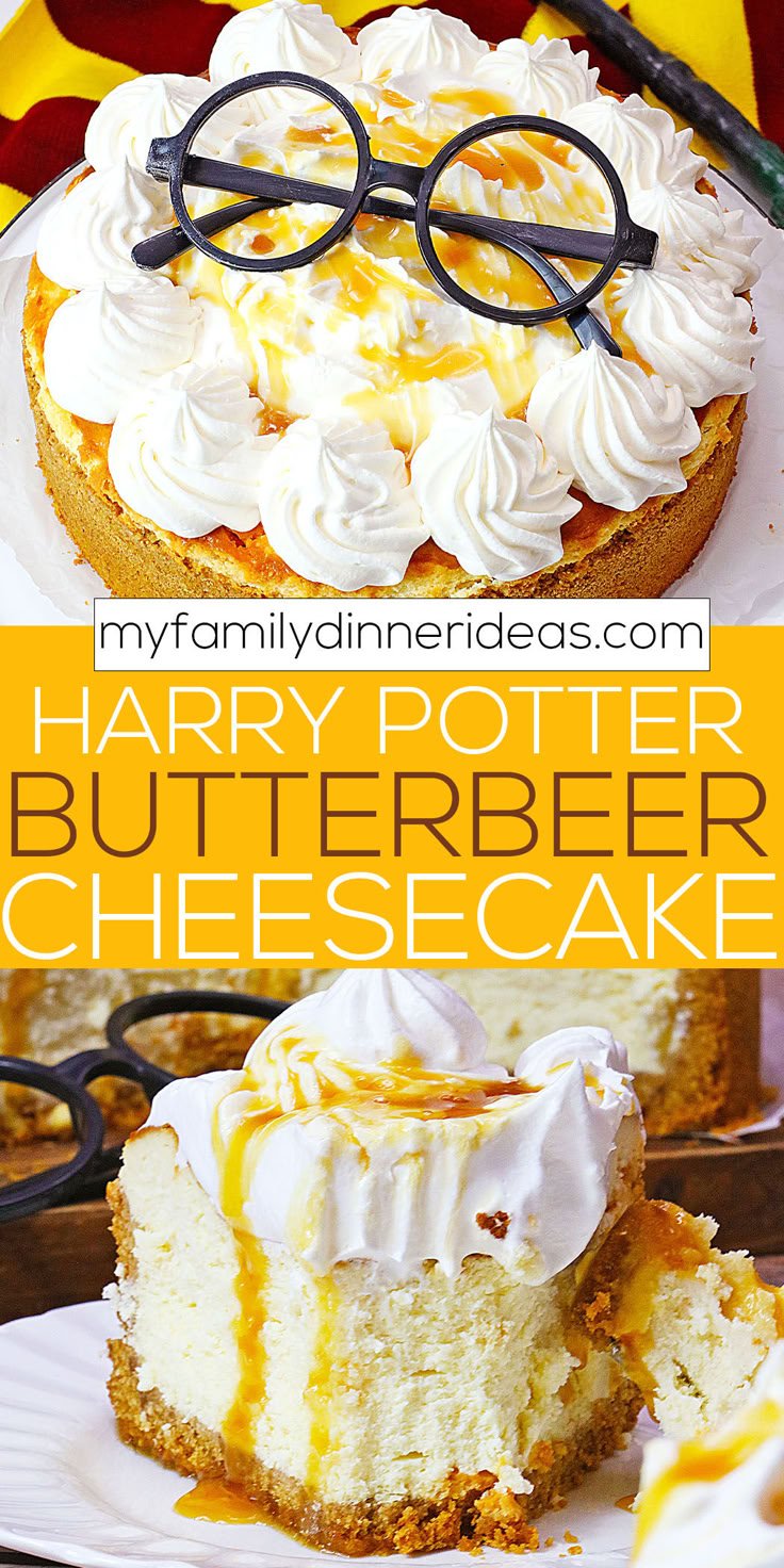 Harry Potter Butterbeer Cheesecake
