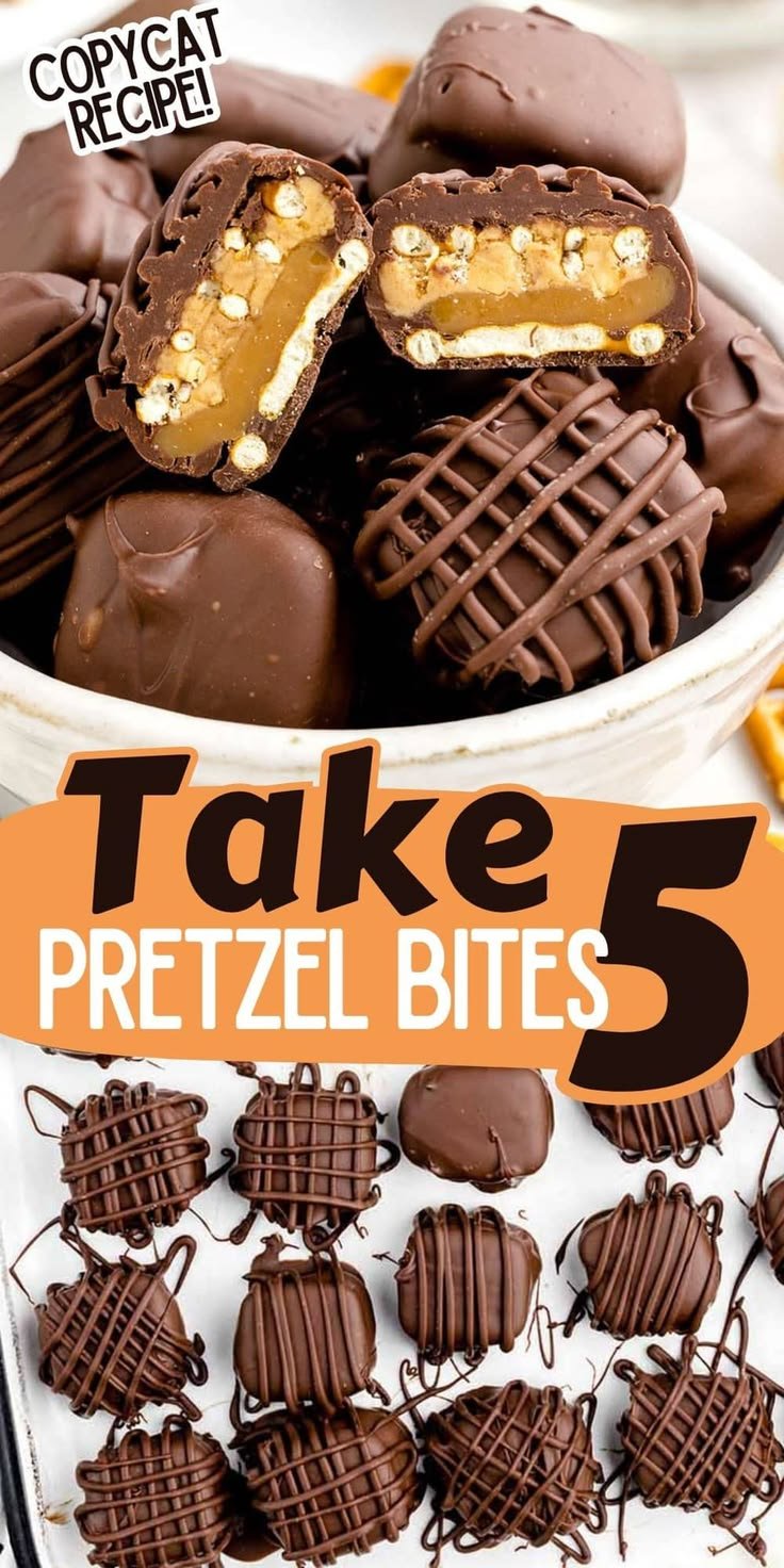 Homemade Take 5 Candy Bar