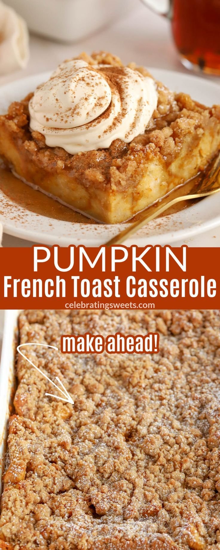 Pumpkin French Toast Casserole