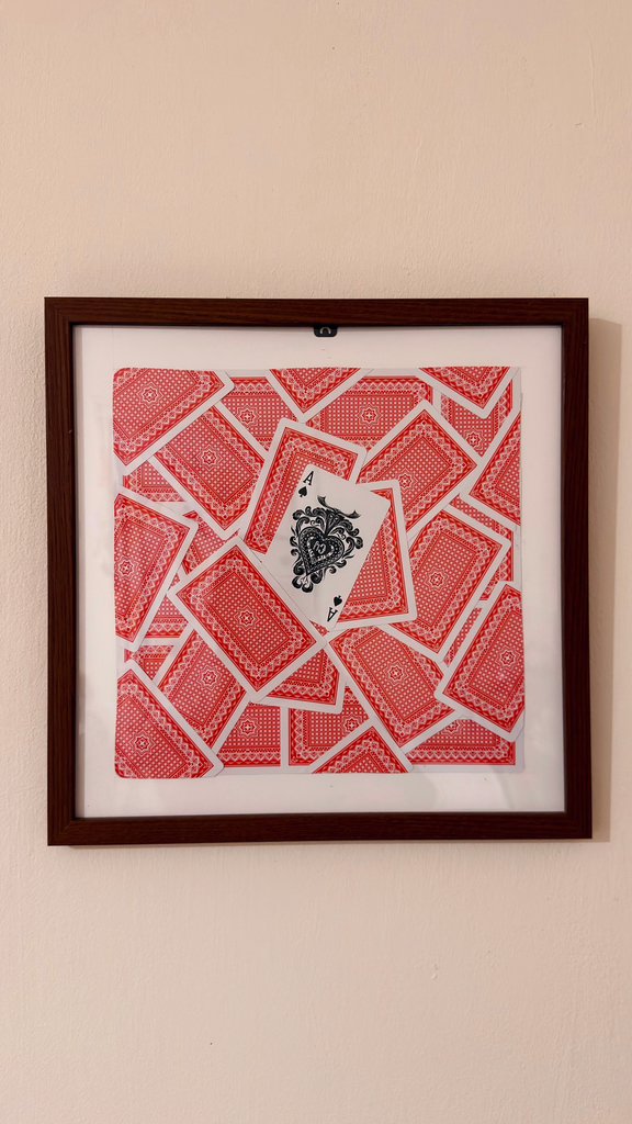 DIY From Playing Cards To Expensive Decor🃏✨ #diy #upcycling #recycle #creativeideas #craft #playingcards  #walldecor