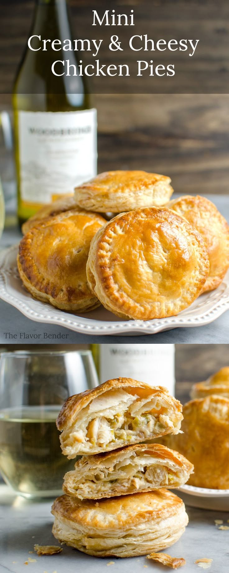 Creamy and Cheesy Mini Chicken Pies - Perfect Snacks for the Big Game | Cheesy chicken hand pies, Easy chicken pie recipes, Mini chicken hand pies