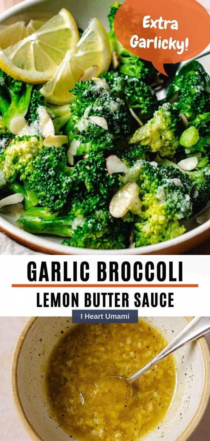 Garlic butter broccoli (healthy, simple, delicious!)