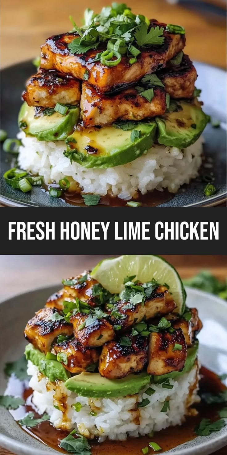Obsessed With This Want Fresh Honey Lime Chicken Stack Recipes?