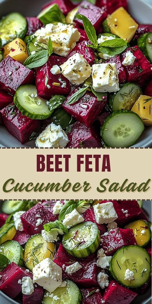 Beet Salad With Feta And Cucumbers