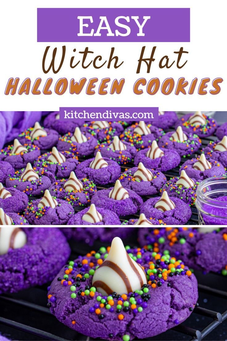 Witchy Cookies for Halloween!