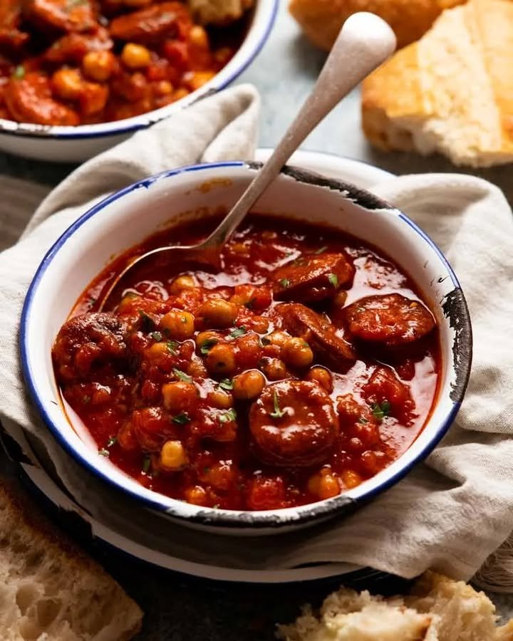 Chorizo and Chickpea Stew