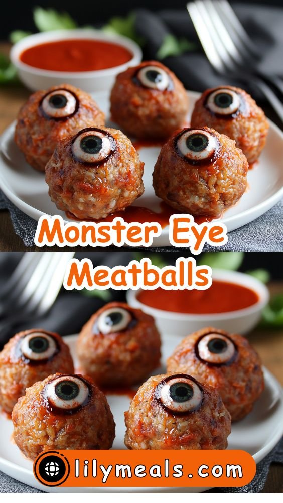 Monster Eye Meatballs