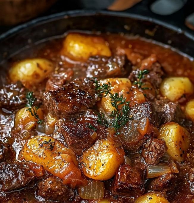 Ragoût de Bœuf aux Légumes d’Hiver