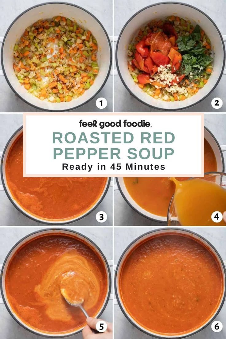 Roasted Red Pepper Soup