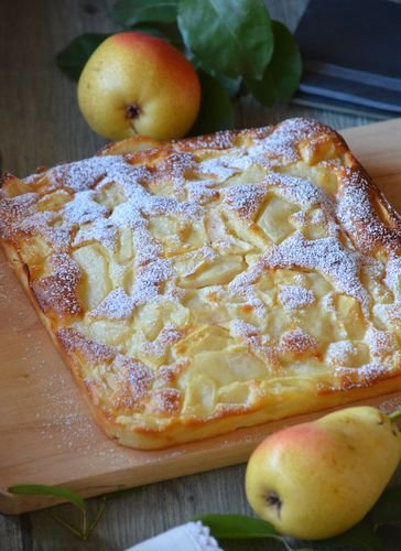 Gâteau moelleux à la poire - Le blog de C'est Nathalie qui cuisine