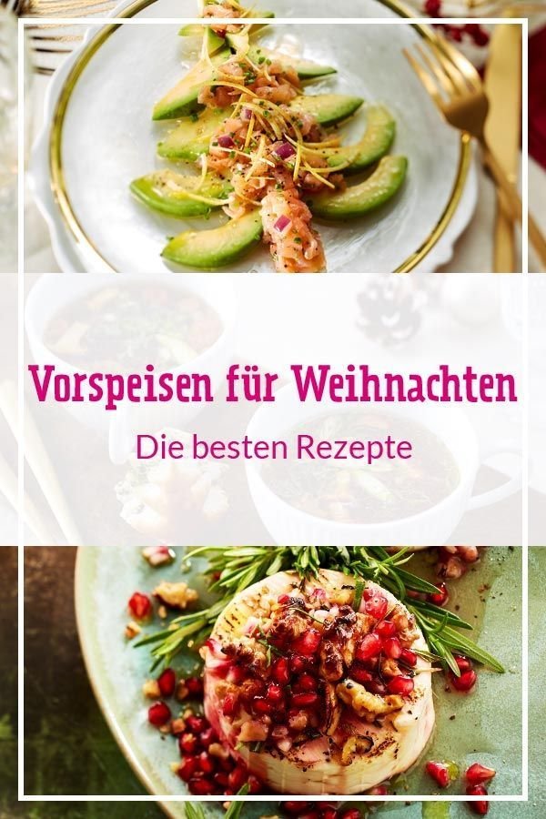 Die besten Vorspeisen für Weihnachten| LECKER