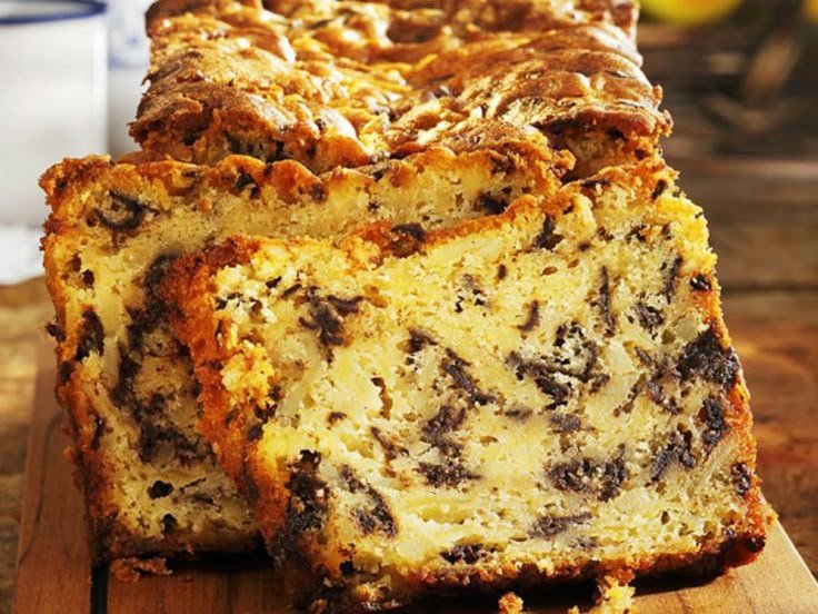 Cake aux pommes et au chocolat facile