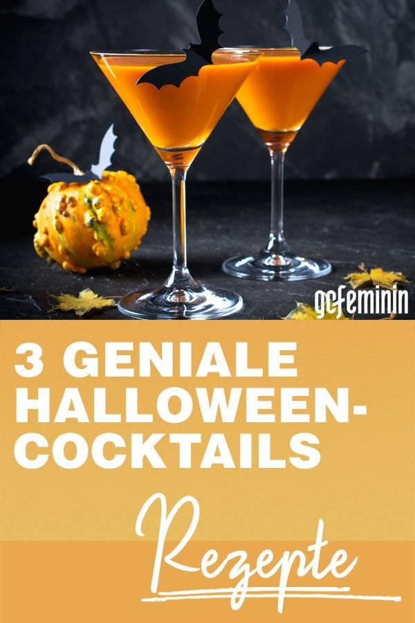 Happy Halloween! 3 gruselige Cocktail-Rezepte für eure Party