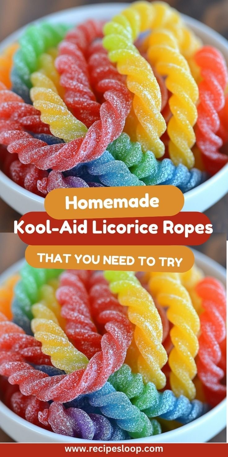 Homemade Kool-Aid Candy Ropes