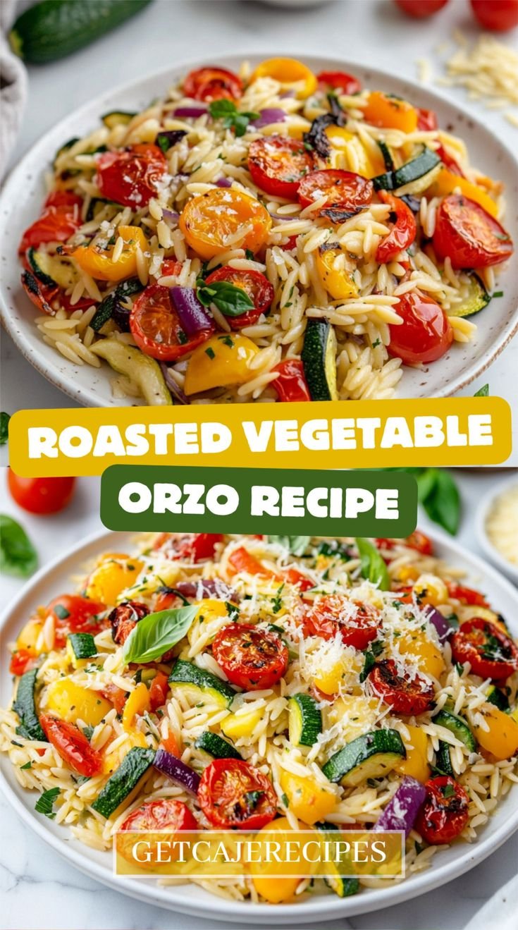 Roasted Vegetable Orzo