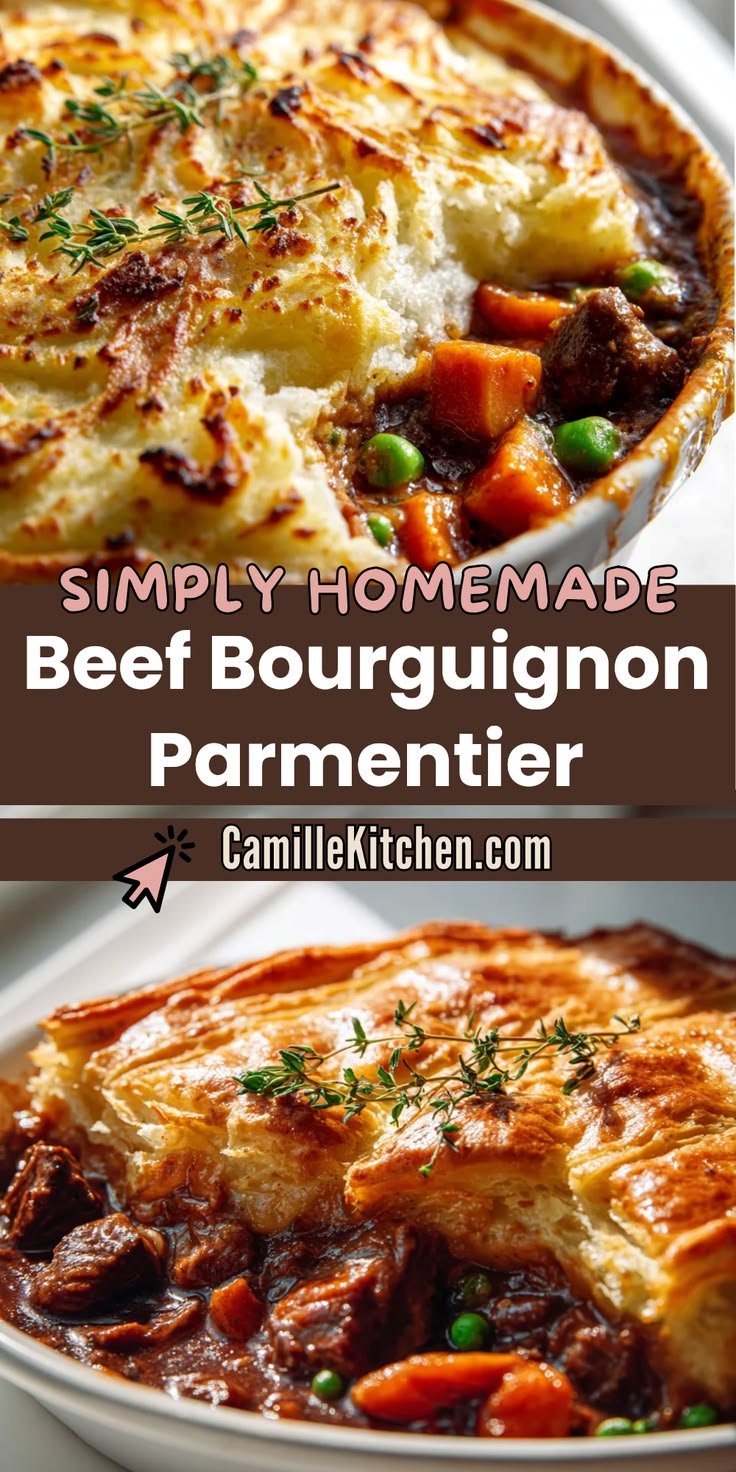 Crémeux Hachis Parmentier Au Boeuf Bourguignon