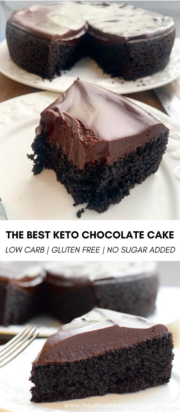 The Best Keto Chocolate Cake | Keto chocolate cake recipe with almond flour, Keto flourless cake, Keto chocolate cake recipes easy