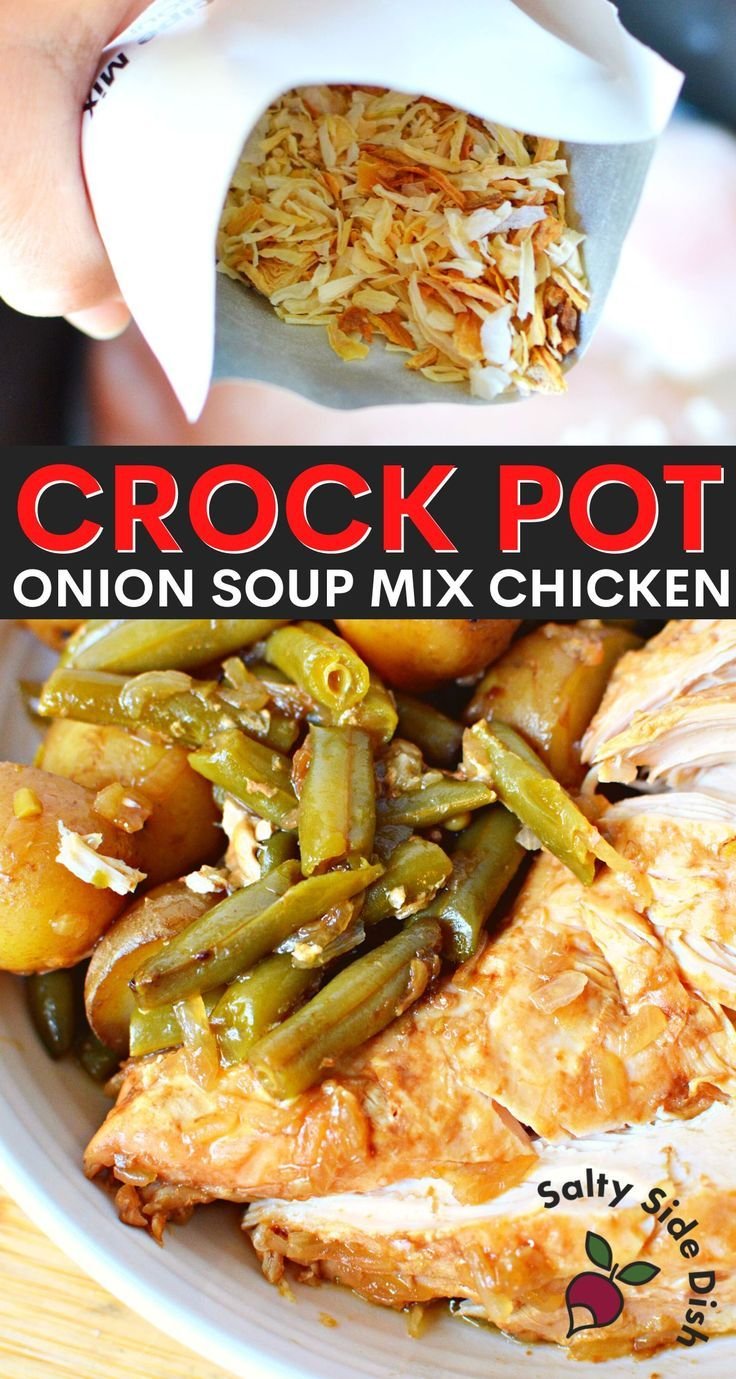 Crockpot Lipton Chicken