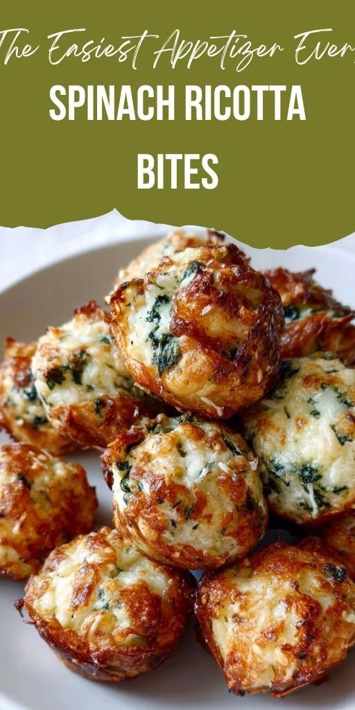 Spinach Ricotta Bites