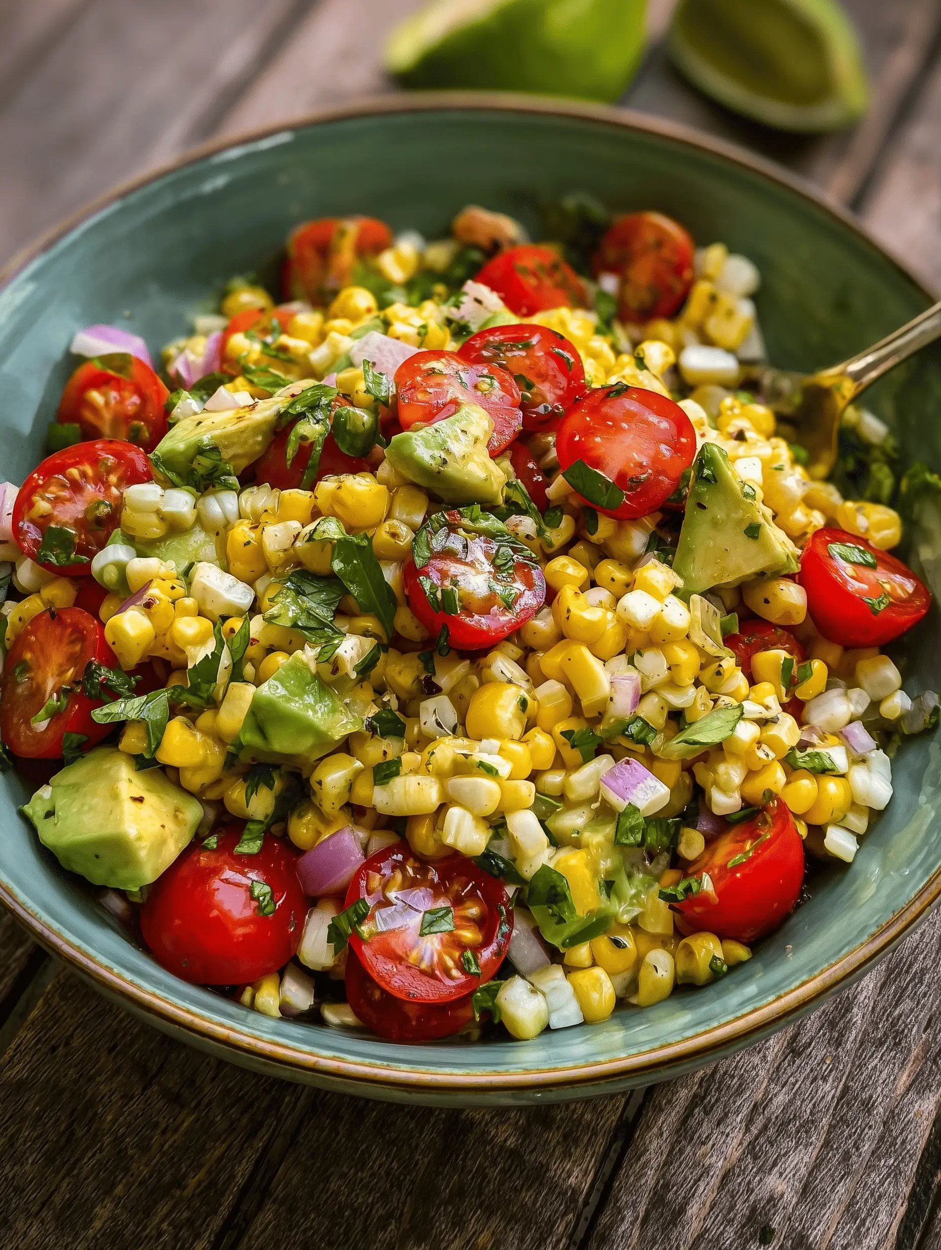 Summer Avocado Corn Salad