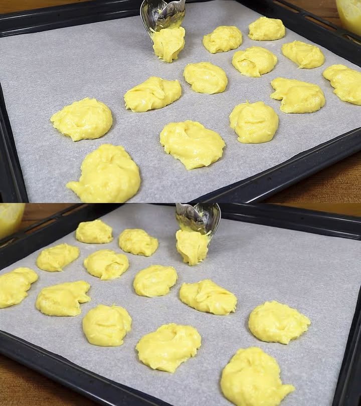 5 Minuten Zitronenplätzchen