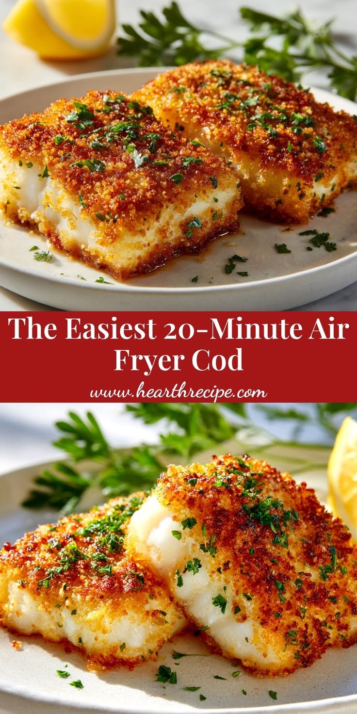 Crispy Air Fryer Cod