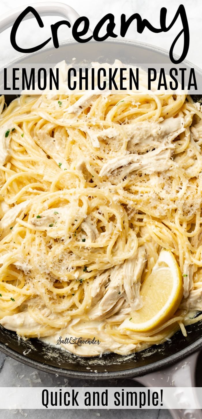 Creamy Lemon Chicken Pasta