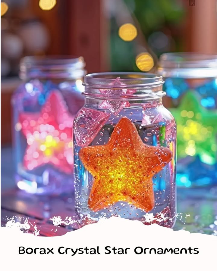 Sparkling Star Ornaments